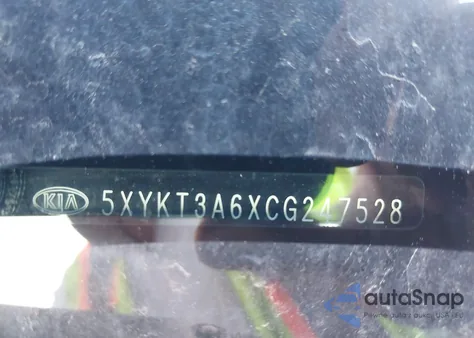 2012 Kia Sorento Lx из США, поврежденный, VIN 5XYKT3A6XCG247528